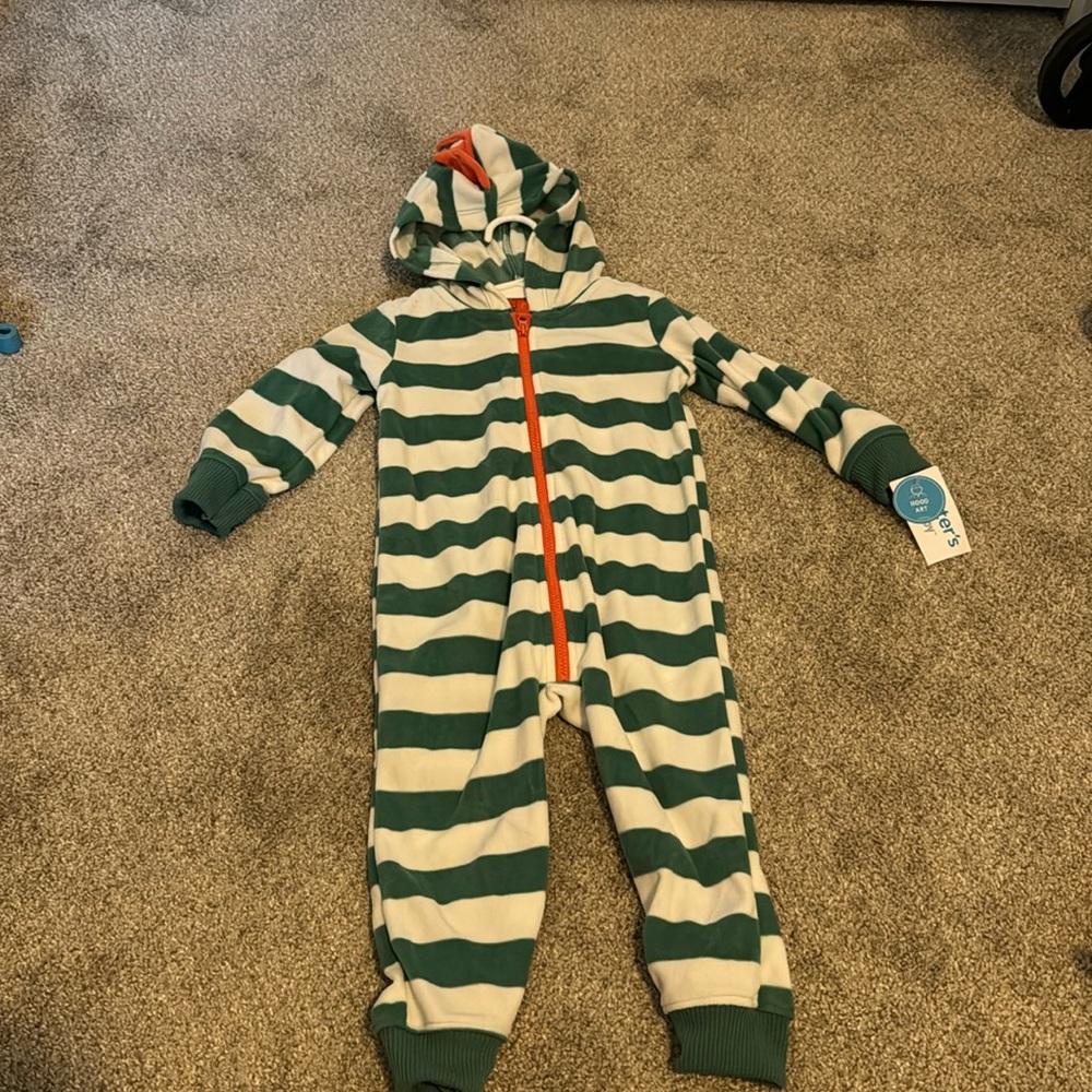 Fleece onesie
